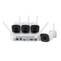 KIT WIFI 4 camere Bullet 2MP+ NVR - UNV KIT-2122F40W-4B