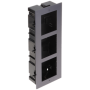Rama montaj ingropat, 3 module, pentru Interfon modular - HIKVISION DS-KD-ACF3