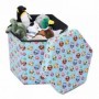 TABURET PLIABIL HEXAGONAL OWLS
