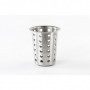 SUPORT USTENSILE INOX,D:11.5CM,H:14 CM