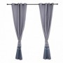 Set 2 draperii bumbac 140x270 cm IAN