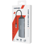 CANYON 8 in 1 hub, with 1*HDMI,1*Gigabit Ethernet,1*USB C female:PD3.0 support max60W,1*USB C male :PD3.0 support max100W,2*USB3