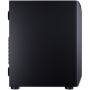 MX410 Mesh -G RGB 385VM70.0004 Case MX410-T/ Mid tower / Mesh side cover / 4pcs of  RGB fan + 2 LED strips