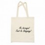 Sacosa cumparaturi bumbac cu print