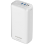 CANYON PB-301,Power bank 30000mAh Li-poly battery,Input Micro:DC5V/2A,9V/2A Input Type c PD:DC5V/3A, 9V/2A,Output Type C PD:5V/3