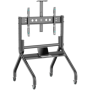 ONKRON Mobile TV stand with bracket 60"-120" Screens up to 150 kg, Black