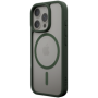 iLeraGo ColorAnt Clear Case, Deep Green for iPhone 16 Pro Max