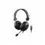 A4Tech Headphones HU-35 Stereo USB Black