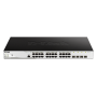 DLINK SW 24P-GB 4CMB 12P-POE SMART RM