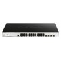 DLINK SW 24P-GB 4CMB 12P-POE SMART RM