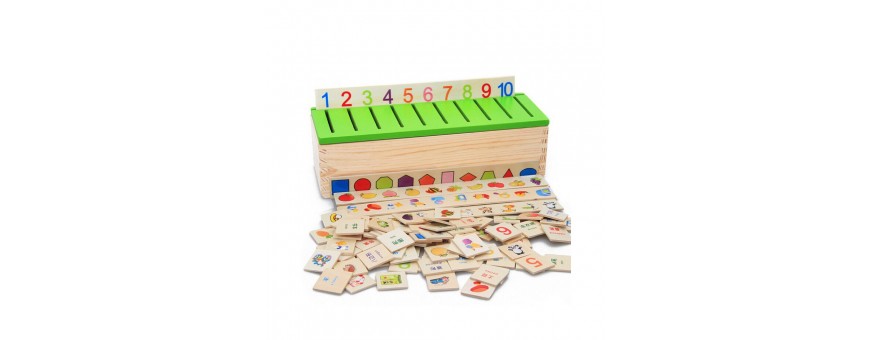 Jucarii educative din lemn